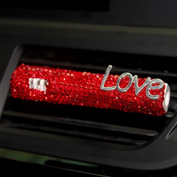 interior decorations car perfume lasting light fragrance air conditioner love rhinestone outlet clip stick
interior decorations car perfume lasting light fragrance air conditioner love rhinestone outlet clip stick