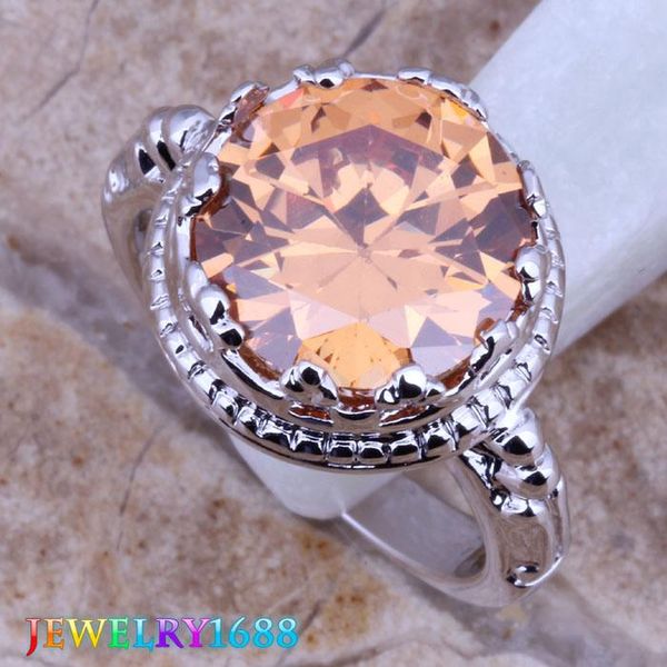 cluster rings glaring rotation champagne morganite silver plated ring size 6 / 7 8 9 d207, Golden;silver
cluster rings glaring rotation champagne morganite silver plated ring size 6 / 7 8 9 d207, Golden;silver