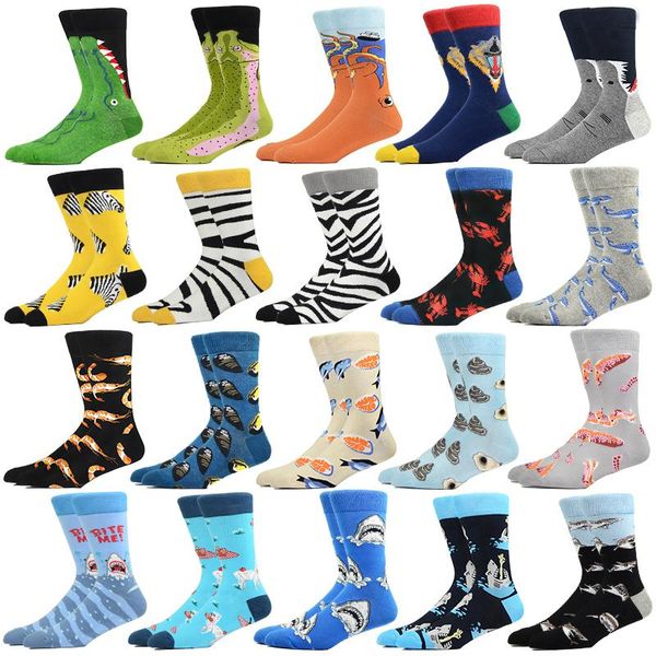 men's socks men fashion fun harajuku cartoon crocodile mouth zebra stripes sox happy skateboard crew funny, Black
men's socks men fashion fun harajuku cartoon crocodile mouth zebra stripes sox happy skateboard crew funny, Black