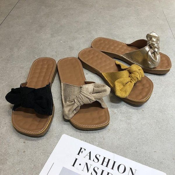 summer women slippers flock bow-tied butterfly-knot platform flat heel elastic rubber sole peep toe elegant causal shoes ladies, Black
summer women slippers flock bow-tied butterfly-knot platform flat heel elastic rubber sole peep toe elegant causal shoes ladies, Black