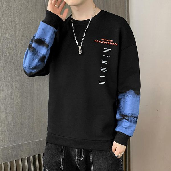 men's hoodies & sweatshirts autumn casual pullover korean style handsome personality street fashion printed sweatshirt men, Black
men's hoodies & sweatshirts autumn casual pullover korean style handsome personality street fashion printed sweatshirt men, Black