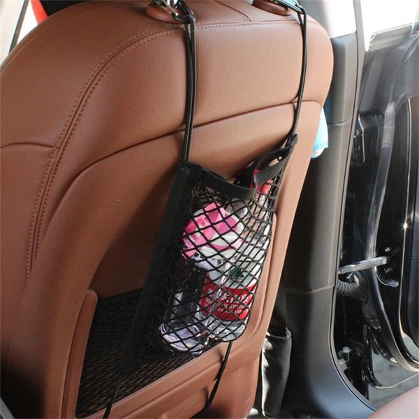 car organizer universal strong elastic mesh net bag between seat back storage luggage holder pocket
car organizer universal strong elastic mesh net bag between seat back storage luggage holder pocket
