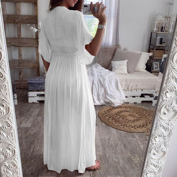bikini cover up women beach dress swimwear chiffon floral lace crochet bathing suit maxi bandage kimono cardigan women's, White;black
bikini cover up women beach dress swimwear chiffon floral lace crochet bathing suit maxi bandage kimono cardigan women's, White;black