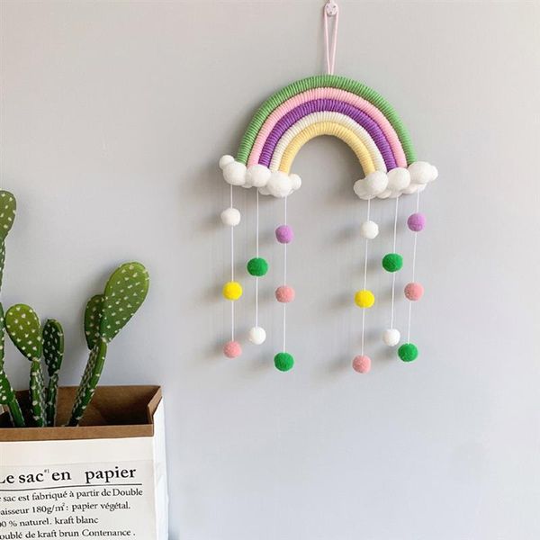 decorative objects & figurines home rainbow ornaments baby room decoration lace wall decorations colorful handmade hanging jewelry with pomp
decorative objects & figurines home rainbow ornaments baby room decoration lace wall decorations colorful handmade hanging jewelry with pomp