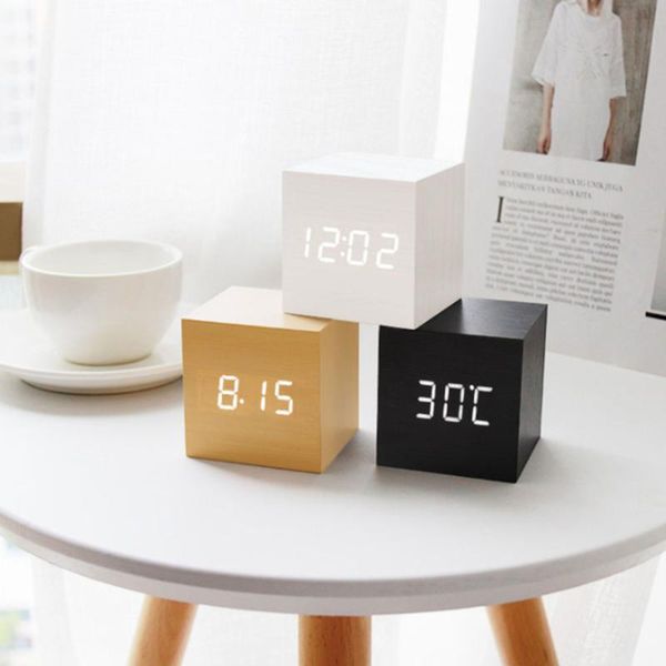 other clocks & accessories 1pcs multi-function wooden digital alarm clock led temperature electronic voice control table deskdecoration
other clocks & accessories 1pcs multi-function wooden digital alarm clock led temperature electronic voice control table deskdecoration
