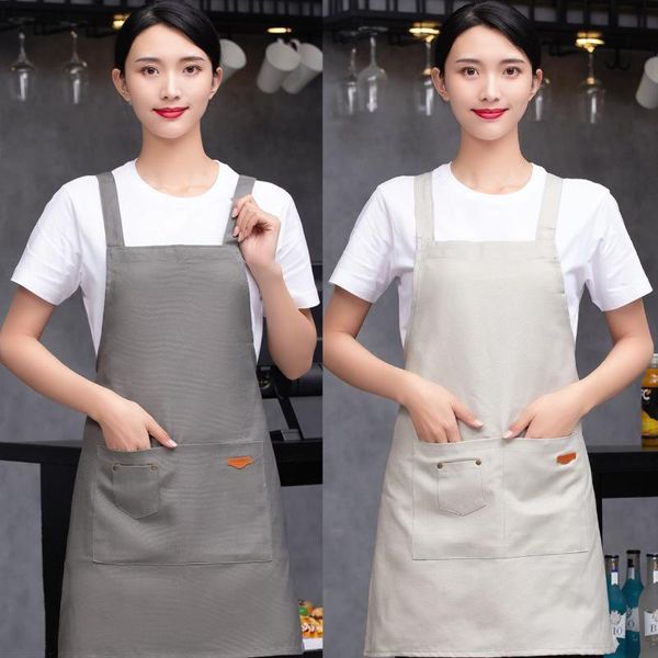 solid color apron kitchen aprons