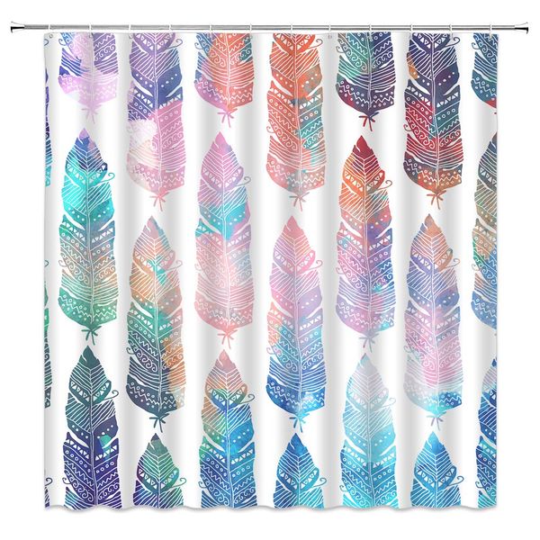 colorful feather shower curtain watercolor feather art design bohemian style polyester cloth fabric bathroom decor set 70Ã70
colorful feather shower curtain watercolor feather art design bohemian style polyester cloth fabric bathroom decor set 70Ã70