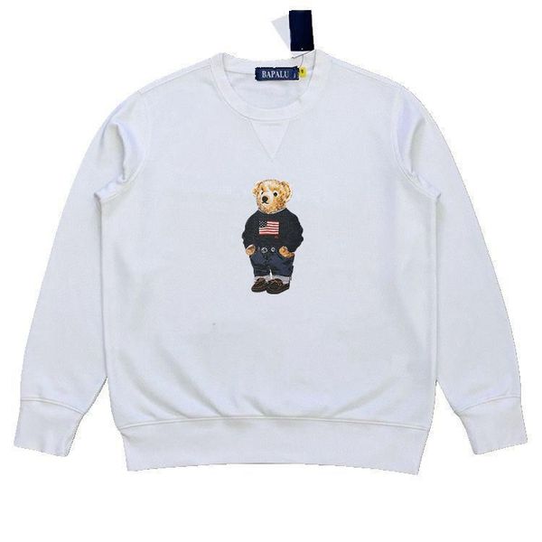 pullover long-sleeved new bear plush polos shirt t-shirt cartoon bear loose round neck printing bear lra2, White;black
pullover long-sleeved new bear plush polos shirt t-shirt cartoon bear loose round neck printing bear lra2, White;black