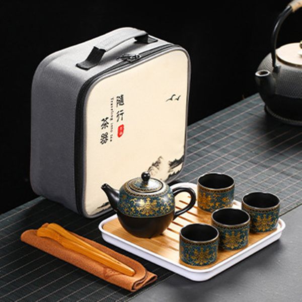 travel portable car self driving travels tea set purple clay pot tea-cup pots field making kungfu sets
travel portable car self driving travels tea set purple clay pot tea-cup pots field making kungfu sets