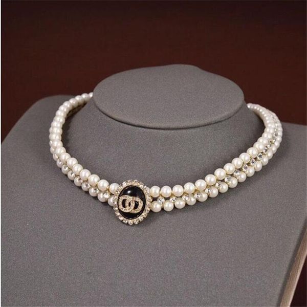 2022 designs women pearl necklace elegant noble temperament necklace double layer feeling inlaid diamond bracelet, Silver
2022 designs women pearl necklace elegant noble temperament necklace double layer feeling inlaid diamond bracelet, Silver