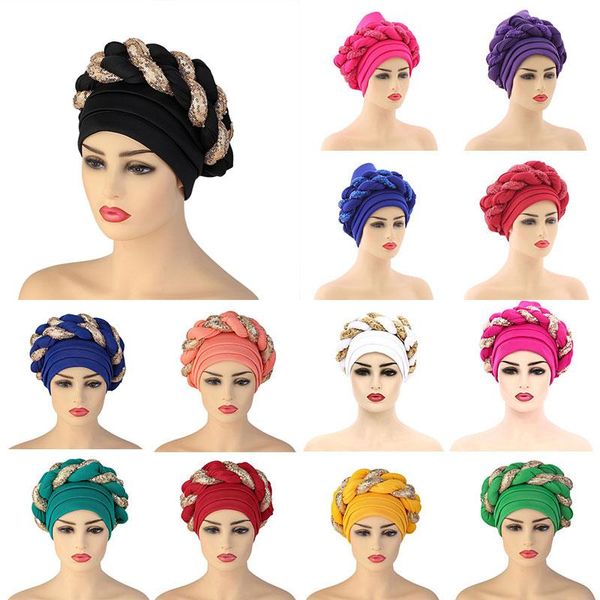 beanie/skull caps 2021 selling women headtie gele turban cap african head-wrap auto nigerian, Blue;gray
beanie/skull caps 2021 selling women headtie gele turban cap african head-wrap auto nigerian, Blue;gray