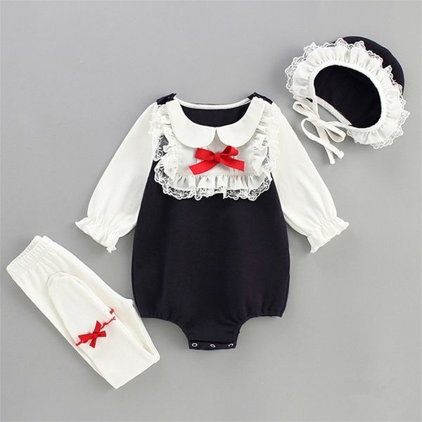 0-24m baby girls rompers+tight+hat spring peter pan collar infant toddler baby girls clothes sunsuit set 211023, Blue
0-24m baby girls rompers+tight+hat spring peter pan collar infant toddler baby girls clothes sunsuit set 211023, Blue