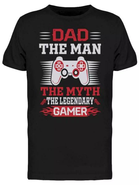dad, the legendary gamer tee men's -image by shutterstock, White;black
dad, the legendary gamer tee men's -image by shutterstock, White;black