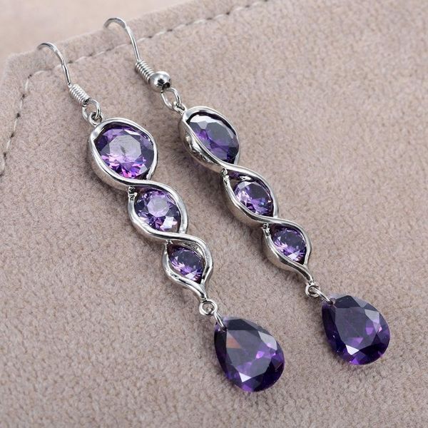dangle & chandelier luxury gorgeous women jewelry blue zircon rings for wedding engagement party set gifts size 6 -10, Silver
dangle & chandelier luxury gorgeous women jewelry blue zircon rings for wedding engagement party set gifts size 6 -10, Silver