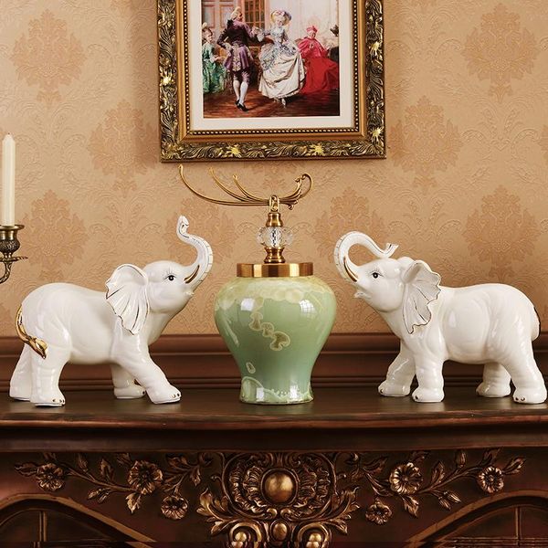 town house money living room tv cabinet elephant ornaments a pair of european-style home decorations storage bottles & jars
town house money living room tv cabinet elephant ornaments a pair of european-style home decorations storage bottles & jars