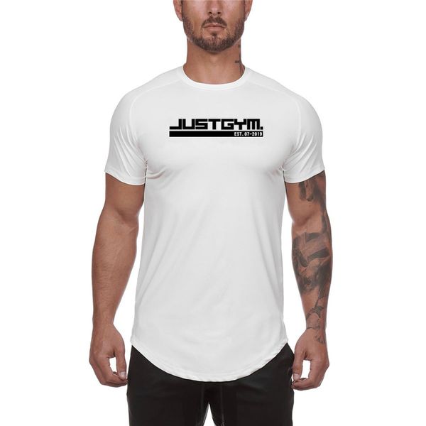 brand mens t shirt bodybuilding clothing fitness men mesh quick dry tight tee shirt just gym short sleeve tshirt homme 210421, White;black 
brand mens t shirt bodybuilding clothing fitness men mesh quick dry tight tee shirt just gym short sleeve tshirt homme 210421, White;black