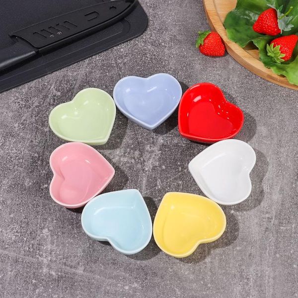 dishes & plates 1pc kitchen condiment dipping bowl tableware seasoning dish mini ceramic sauce heart shape specialty
dishes & plates 1pc kitchen condiment dipping bowl tableware seasoning dish mini ceramic sauce heart shape specialty
