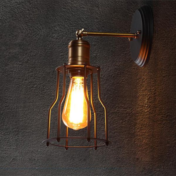 wall lamps balcony aisle lounge restaurant personality creativity american vintage industrial style single-headed lamp
wall lamps balcony aisle lounge restaurant personality creativity american vintage industrial style single-headed lamp
