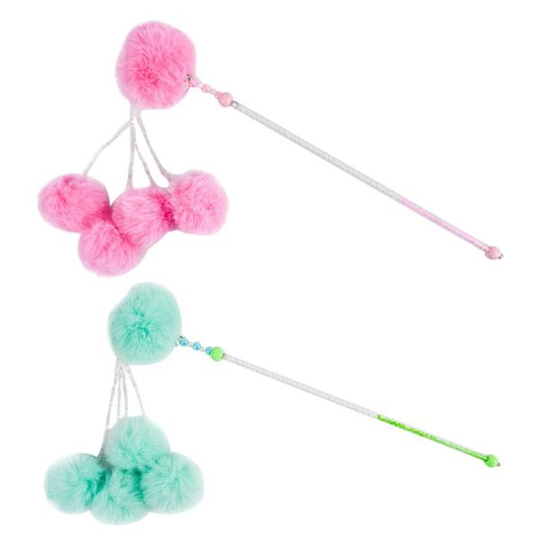 funny soft plush ball pet cat supplies interactive toy kitten entertainment stick with tassel balls cats toys
funny soft plush ball pet cat supplies interactive toy kitten entertainment stick with tassel balls cats toys