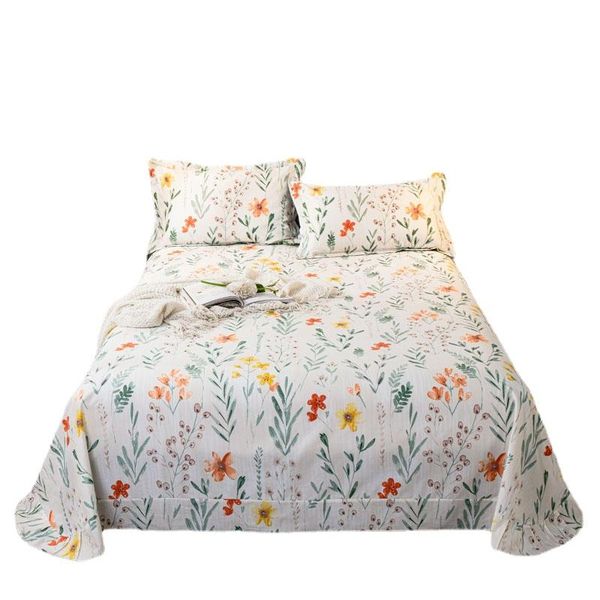 sheets & sets 1 pc bed sheet cotton flat queen size flower printed pastoral linen single (no case) bedclothes
sheets & sets 1 pc bed sheet cotton flat queen size flower printed pastoral linen single (no case) bedclothes