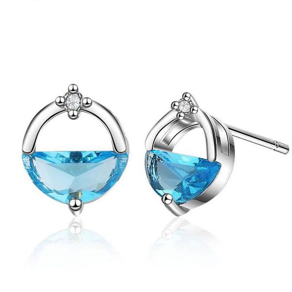 trendy design water stud earrings for women bule clear cz 925 silver ear studs jewelry korean fashion party gift, Golden;silver
trendy design water stud earrings for women bule clear cz 925 silver ear studs jewelry korean fashion party gift, Golden;silver