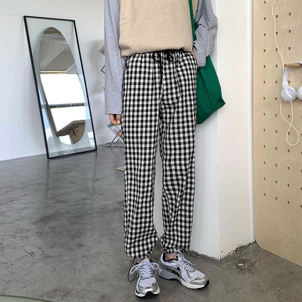 women's pants & capris plaid harem women autumn lady casual clothes loose for harajuku high janpan style, Black;white
women's pants & capris plaid harem women autumn lady casual clothes loose for harajuku high janpan style, Black;white
