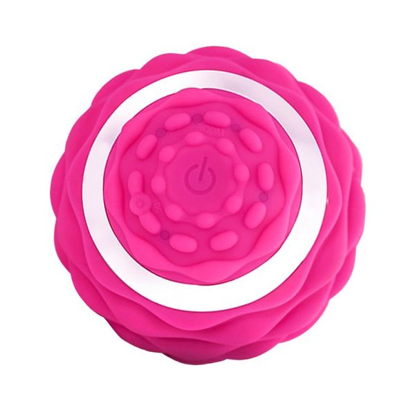 electric yoga ball silicone auxiliary massage household vibration fascia for neck back feet balls