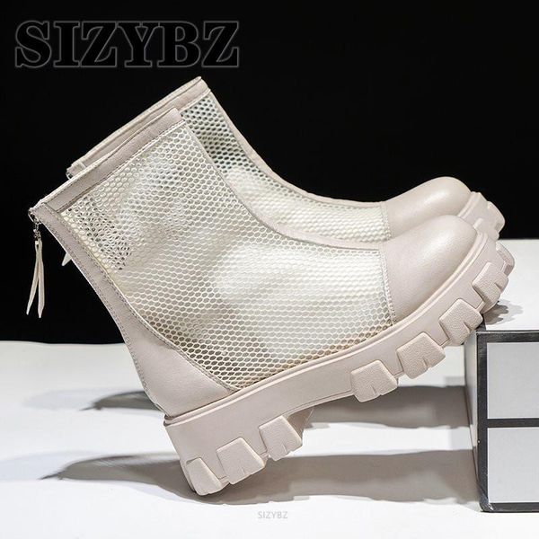 summer ankle boots women chunky heel knee-length woman shoes brand female round toe zipper lasdies fashion comfort, Black
summer ankle boots women chunky heel knee-length woman shoes brand female round toe zipper lasdies fashion comfort, Black