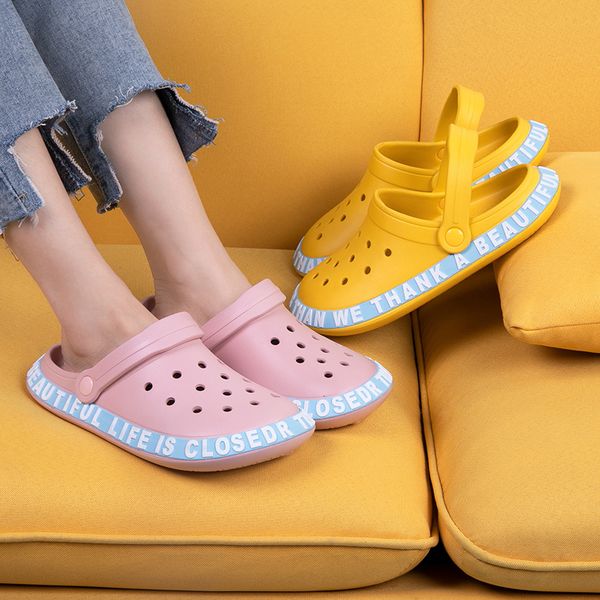 casual men women sandals soft bottom arrival sandy beach hole shoes lady gentlemen flip flops luxurys designers, Black
casual men women sandals soft bottom arrival sandy beach hole shoes lady gentlemen flip flops luxurys designers, Black