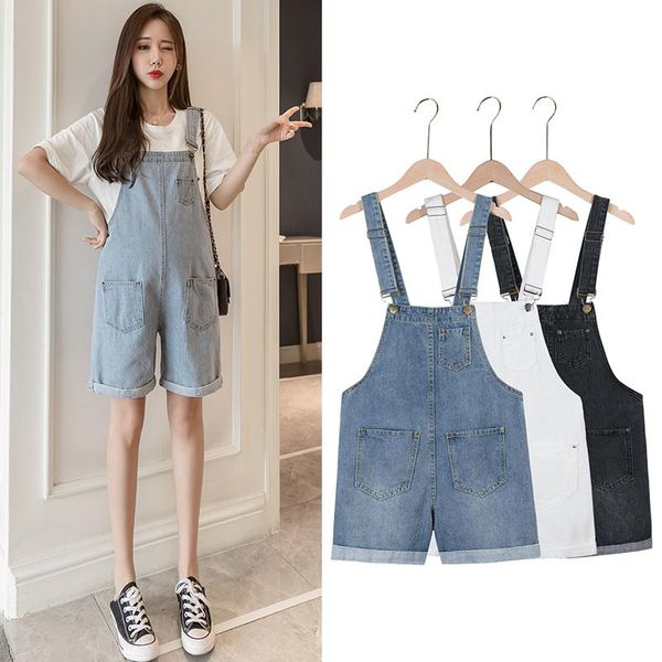 denim maternity jeans shorts bib pants overalls loose adjustable clothes pregnant women rompers pregnancy jumpsuit bottoms, White
denim maternity jeans shorts bib pants overalls loose adjustable clothes pregnant women rompers pregnancy jumpsuit bottoms, White