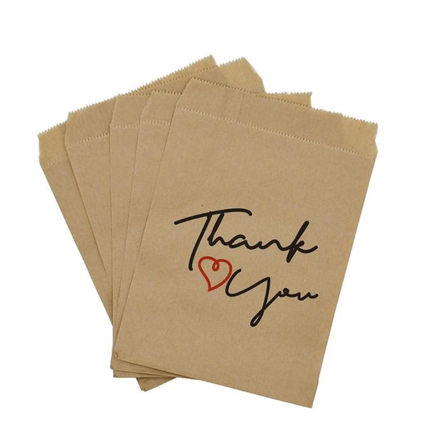 5-50pcs thank you kraft paper bag candy biscuit bags packing pouch pastry tool wrapping wedding party supplies 13x18cm gift wrap
5-50pcs thank you kraft paper bag candy biscuit bags packing pouch pastry tool wrapping wedding party supplies 13x18cm gift wrap
