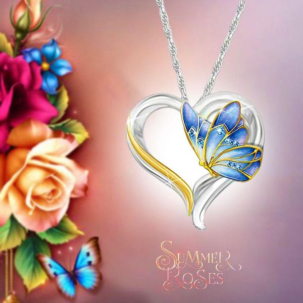 chains arrival chain on the neck stylish and warm creative personality two-color heart-shaped butterfly necklaces wholesale 2021, Silver
chains arrival chain on the neck stylish and warm creative personality two-color heart-shaped butterfly necklaces wholesale 2021, Silver