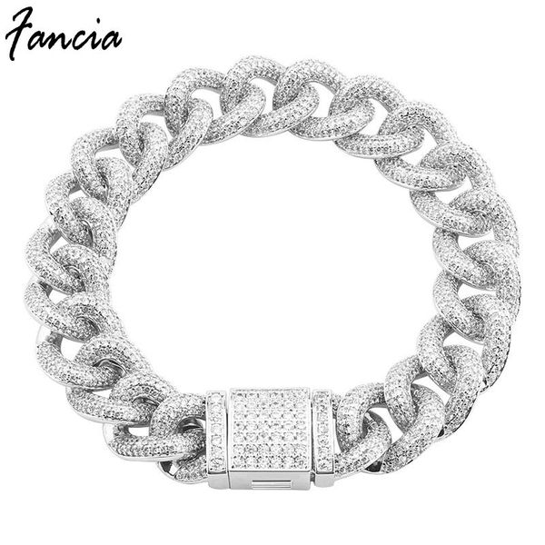 fancier designer bracelet personality cold cuban chain diamond micro inlaid light luxury men's and women's hip hop necklace, Black
fancier designer bracelet personality cold cuban chain diamond micro inlaid light luxury men's and women's hip hop necklace, Black