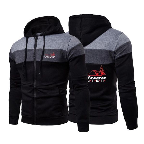 men's hoodies & sweatshirts motorcycle v-strom dl 650 men printing fashion leisure hooded zipper hip hop splicing streetwear jackets, Black
men's hoodies & sweatshirts motorcycle v-strom dl 650 men printing fashion leisure hooded zipper hip hop splicing streetwear jackets, Black