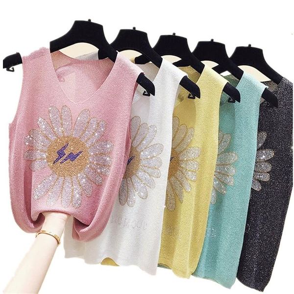 women's t-shirt women shinning drilling tanks female sleeveless cotton t-shrts tees clothes p3 087, White
women's t-shirt women shinning drilling tanks female sleeveless cotton t-shrts tees clothes p3 087, White