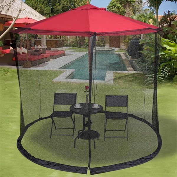 shade patio umbrella net polyester mesh screen universal canopy netting with zipper door adjustable rope for table
shade patio umbrella net polyester mesh screen universal canopy netting with zipper door adjustable rope for table