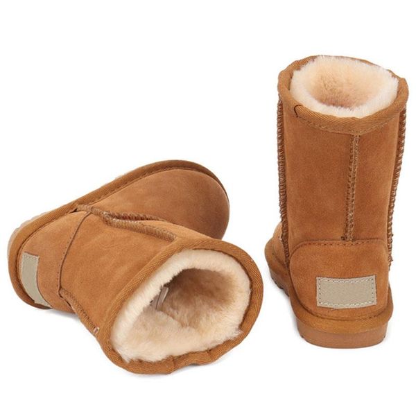boots australian children 100% genuine leather fashion girls boys winter snow for warm flat shoes baby, Black;grey
boots australian children 100% genuine leather fashion girls boys winter snow for warm flat shoes baby, Black;grey