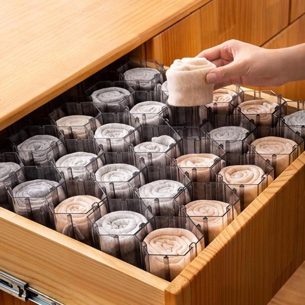 6pcs honeycomb socks organizer storage compartment underwear closet divider box drawers
6pcs honeycomb socks organizer storage compartment underwear closet divider box drawers