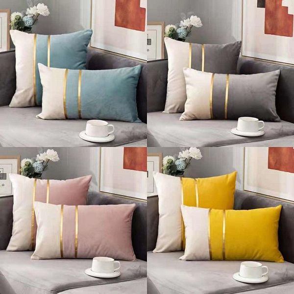 cushion/decorative pillow light luxury velvet cushion cover decoration pair of fashion gold splicing pillowcase for sofa bed chair car chris
cushion/decorative pillow light luxury velvet cushion cover decoration pair of fashion gold splicing pillowcase for sofa bed chair car chris