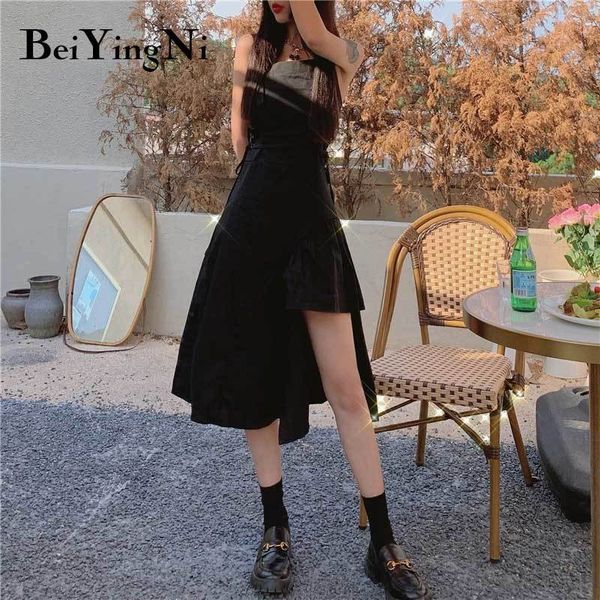 party dress women sleeveless irregular casual solid color large size sundress club chic slim vestidos mujer 4xl 210427, Black;gray
party dress women sleeveless irregular casual solid color large size sundress club chic slim vestidos mujer 4xl 210427, Black;gray
