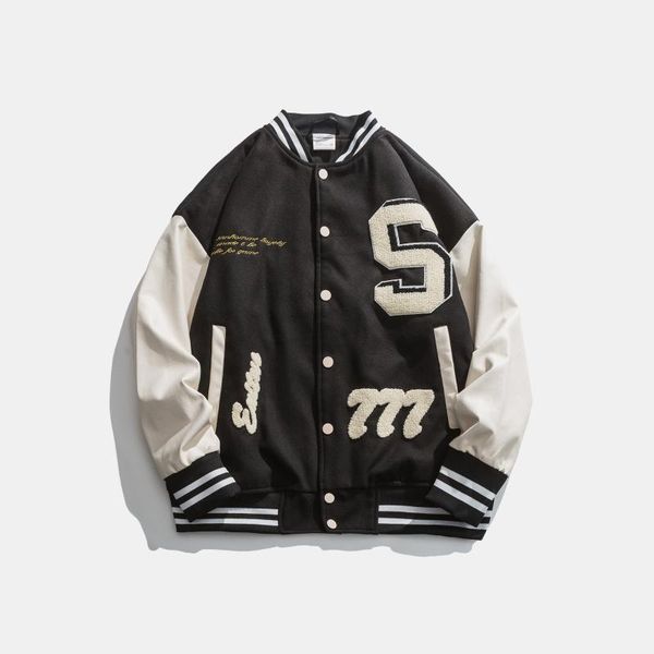 men's jackets 2021 fall hip hop street trend harajuku letter printed baseball jacket, Black;brown
men's jackets 2021 fall hip hop street trend harajuku letter printed baseball jacket, Black;brown