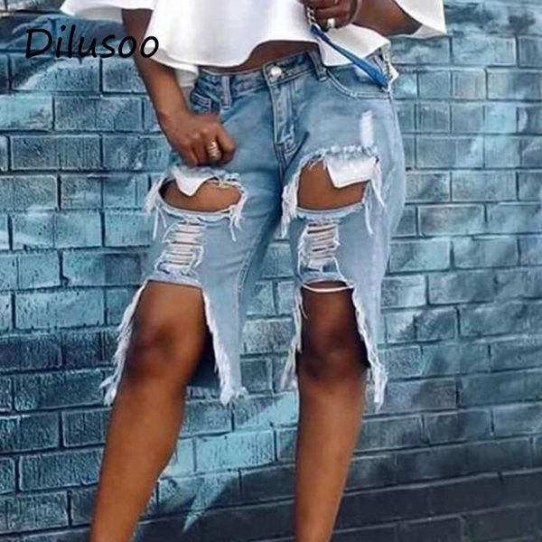 women's jeans dilusoo women ripped loose straight denim shorts woman 2021 summer casual holes street half pant ladies, Blue
women's jeans dilusoo women ripped loose straight denim shorts woman 2021 summer casual holes street half pant ladies, Blue