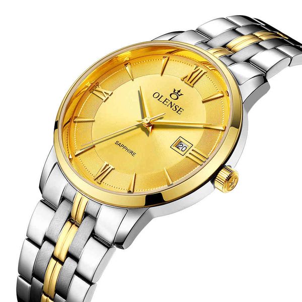 oulongshi high grade lovers watch stainless steel waterproof men's fashion calendar simple women's, Slivery;brown
oulongshi high grade lovers watch stainless steel waterproof men's fashion calendar simple women's, Slivery;brown