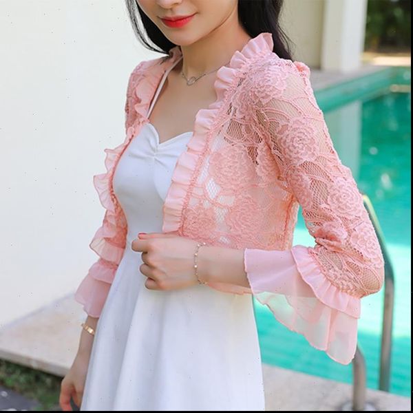 summer lace hollow out crochet womens shirts short cardigan shawl waistcoat vest blusas femininas t91591, White
summer lace hollow out crochet womens shirts short cardigan shawl waistcoat vest blusas femininas t91591, White