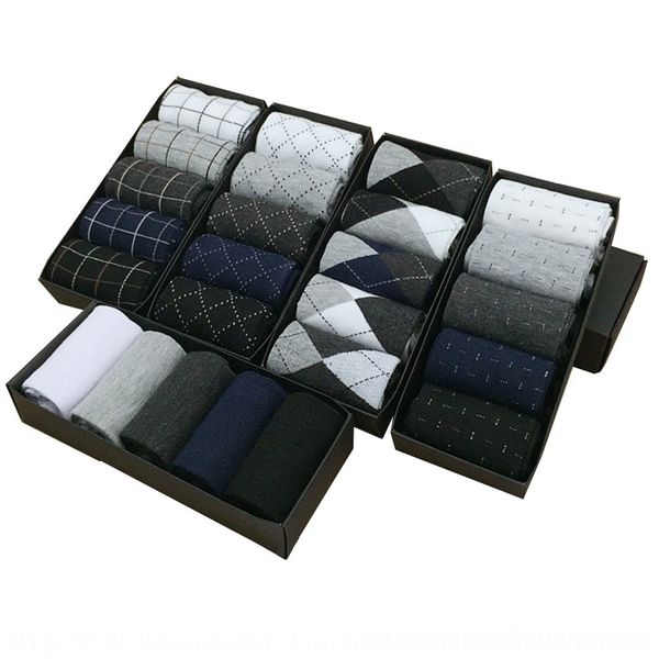 sKJ gift men's box autumn and winter 5 cotton and pairs of solid color cotton business casual socks middle tube wazi men's socks box, Black
sKJ gift men's box autumn and winter 5 cotton and pairs of solid color cotton business casual socks middle tube wazi men's socks box, Black