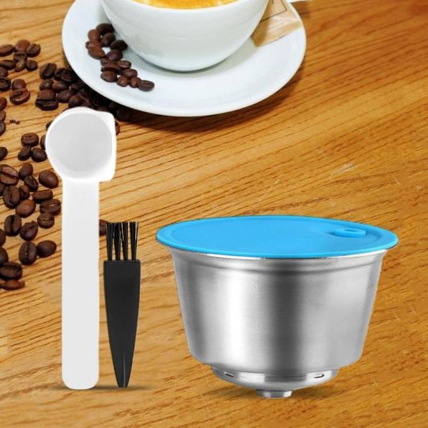 coffee filters 1 set filter reusable easy clean stainless steel anti-deform corrosion resistant funnel for dolci gusto
coffee filters 1 set filter reusable easy clean stainless steel anti-deform corrosion resistant funnel for dolci gusto