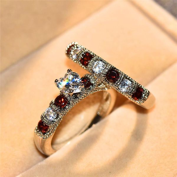 wedding rings cute female red heart ring set fashion silver color small bands jewelry promise love crystal engagement for women, Slivery;golden
wedding rings cute female red heart ring set fashion silver color small bands jewelry promise love crystal engagement for women, Slivery;golden