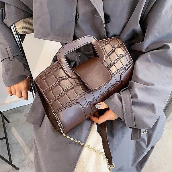 cross body crocodile pattern square tote bag 2021 fashion pu leather women's designer handbag chain shoulder messenger
cross body crocodile pattern square tote bag 2021 fashion pu leather women's designer handbag chain shoulder messenger