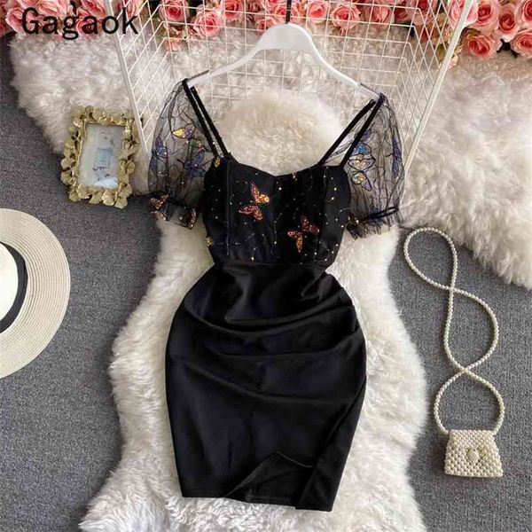 women dress summer square collar puff sleeve sheath cartoon vintage party dresses mini fashion wild vestidos 210531, Black;gray
women dress summer square collar puff sleeve sheath cartoon vintage party dresses mini fashion wild vestidos 210531, Black;gray