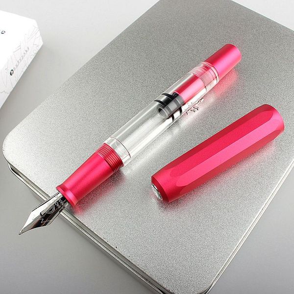 fountain pens acrylic & metal piston pen aluminum alloy fine nib 0.5mm large-capacity gift ink for business office
fountain pens acrylic & metal piston pen aluminum alloy fine nib 0.5mm large-capacity gift ink for business office